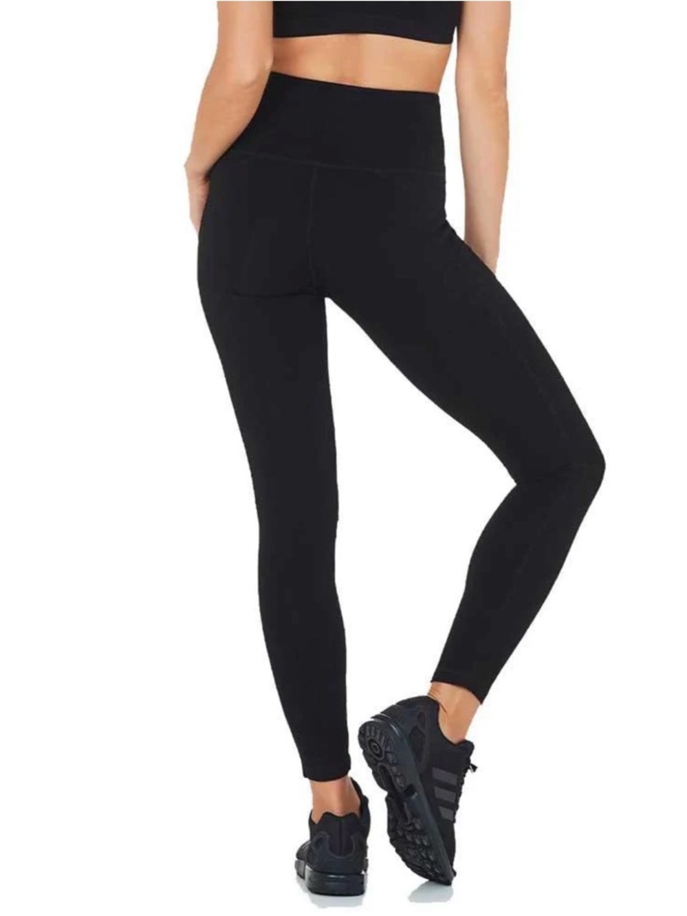 Boody Active High Waist Bamboo Leggings Black XS NWT Yoga Athleisure Eco Soft
